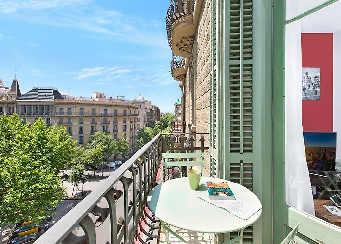 Central Suites Barcelona Lägenhet *